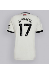 Fotbalové Dres Manchester United Alejandro Garnacho #17 Třetí Oblečení 2024-25 Krátký Rukáv